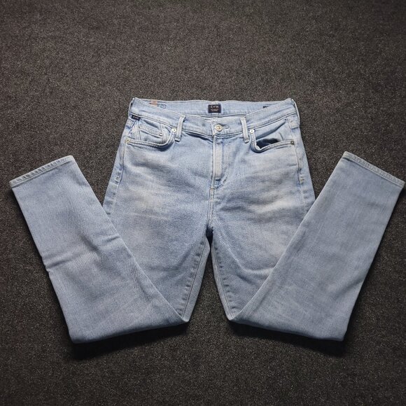 Citizens Of Humanity Womens 29 Rocket Crop High Rise Skinny Jeans Blue C of H - Picture 1 of 8